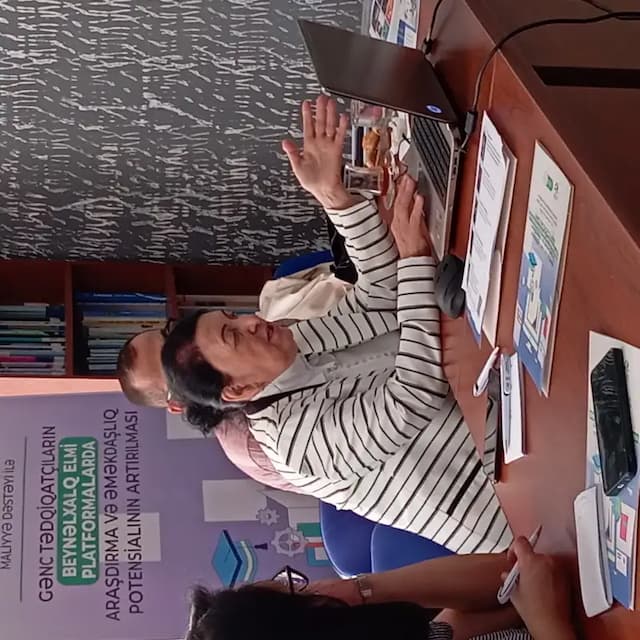 Gənc tədqiqatçılarla bağlı layihə başa çatdı